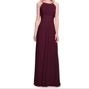 Levkoff 7018 Bridesmaids Dress in Wine